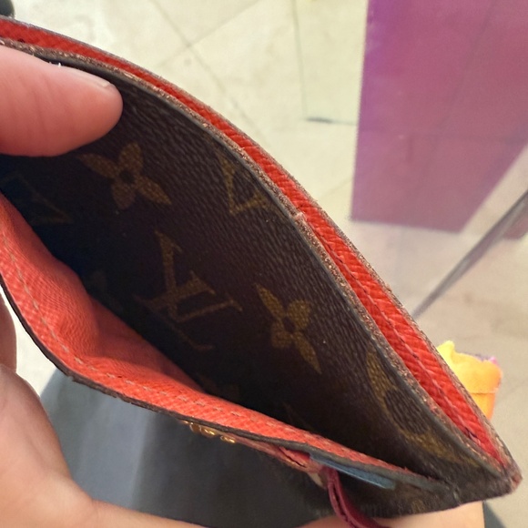 Louis vuitton card holder - bird - Picture 4 of 4